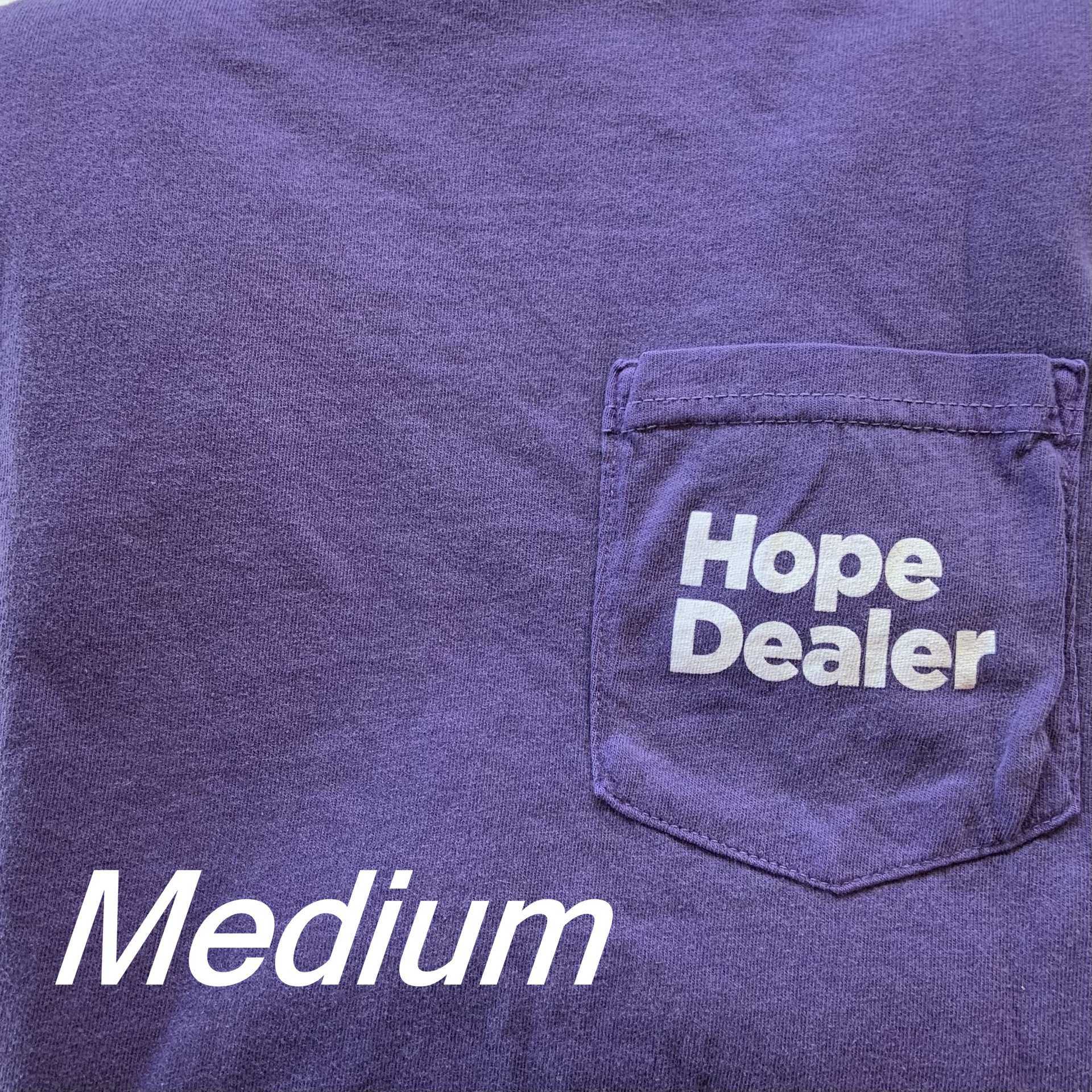 Hope Dealer Tshirt / Purple / Medium